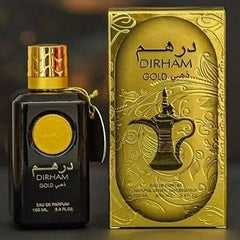 Dirham Gold Eau De Parfum 100ml – Luxury Arabic Perfume | Long-Lasting Oriental Fragrance for Men & Women