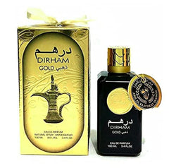 Dirham Gold Eau De Parfum 100ml – Luxury Arabic Perfume | Long-Lasting Oriental Fragrance for Men & Women