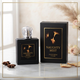Naughty Mist Luxury Eau De Parfum 100ml – Black Bottle Unisex Fragrance | Warm, Sweet & Sensual Long-Lasting Perfume for Men & Women