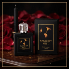 Naughty Mist Luxury Eau De Parfum 100ml – Black Bottle Unisex Fragrance | Warm, Sweet & Sensual Long-Lasting Perfume for Men & Women